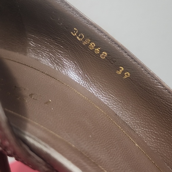 GUCCI Swarovski Crystals Strass d'Orsay Almond Pointy Toes Heels 39 - Picture 4 of 7